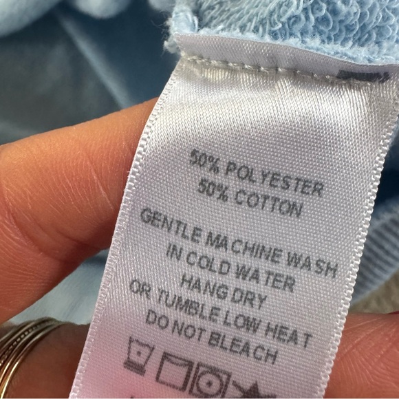 I STOLE MY BOYFRIEND'S SHIRT sweatshirt pullover crewneck embroidered large - Picture 6 of 8